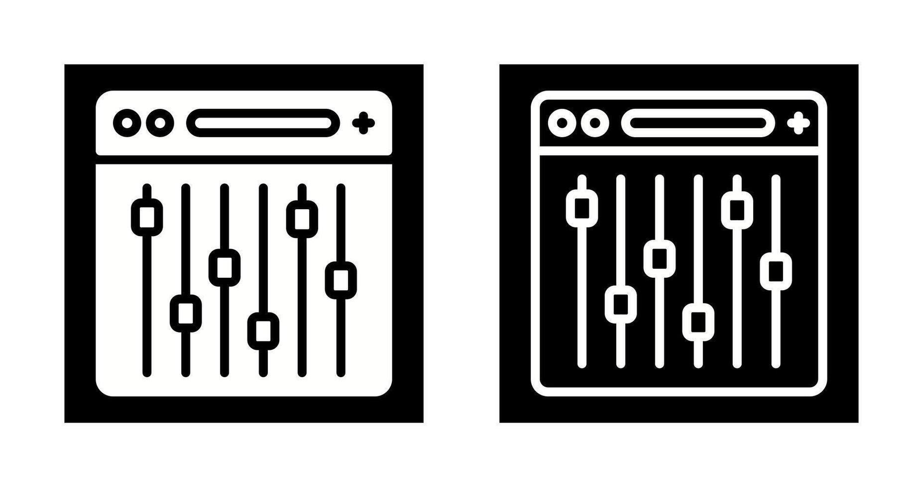 instellingen vector pictogram