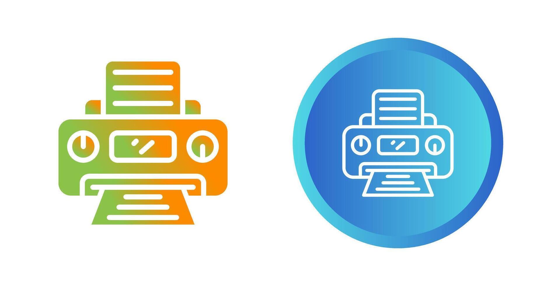 printer vector pictogram