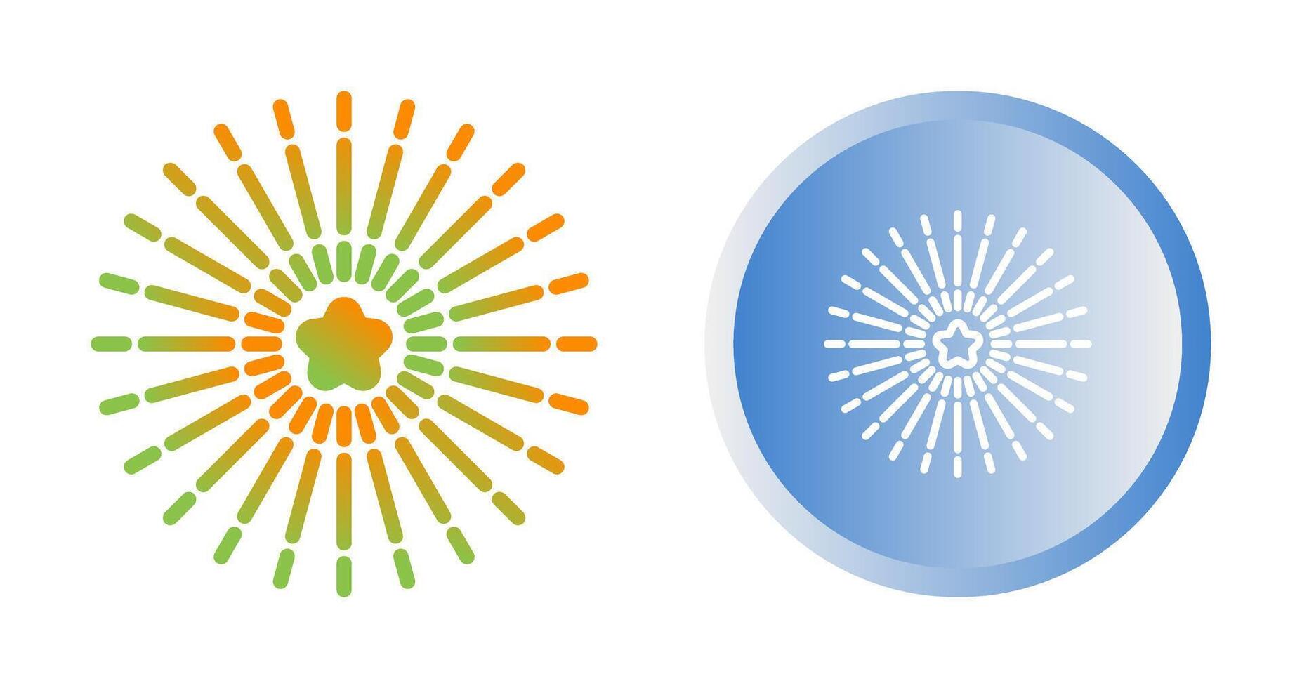 vuurwerk vector pictogram