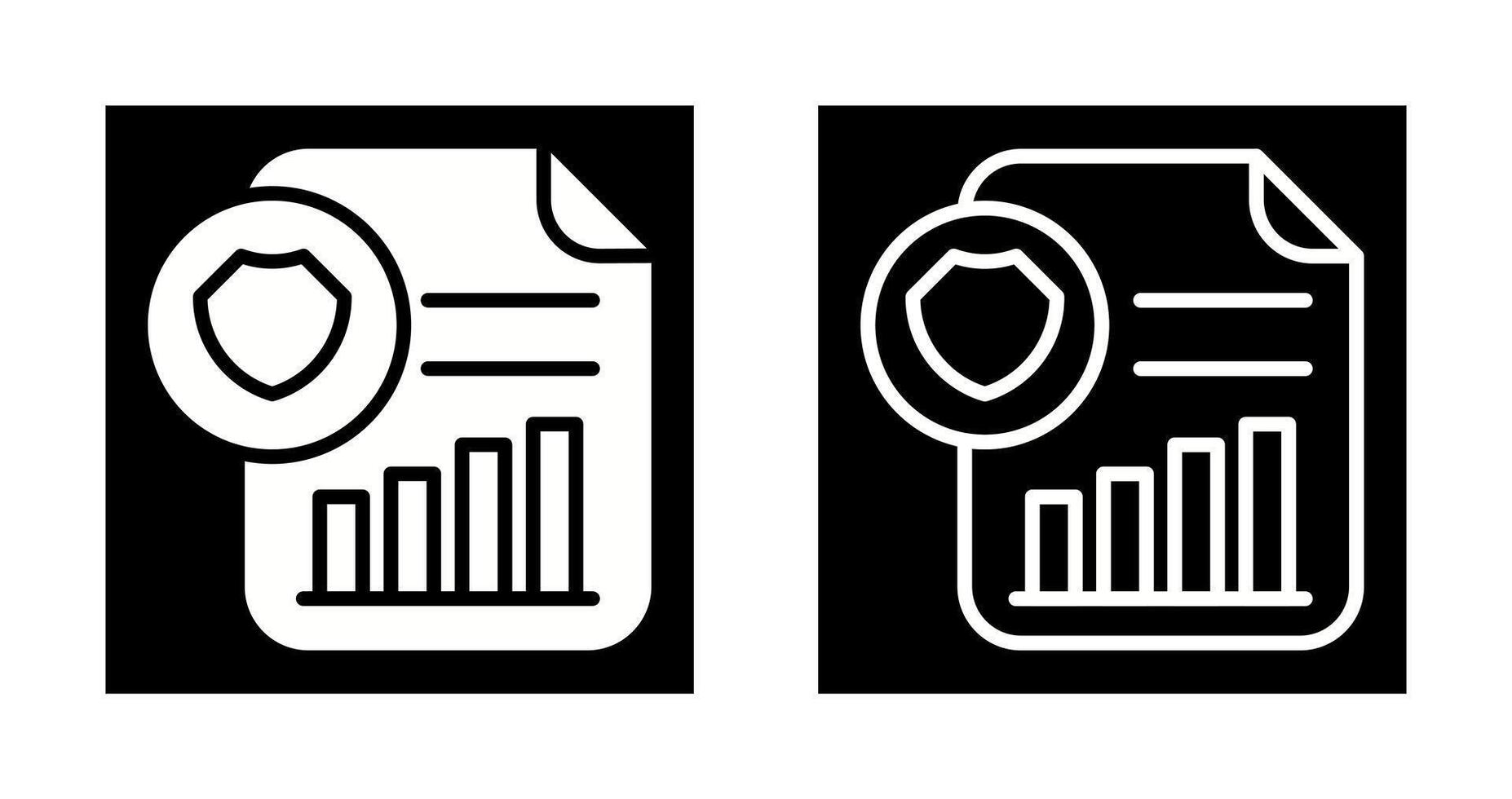 privacy analytics vector icoon