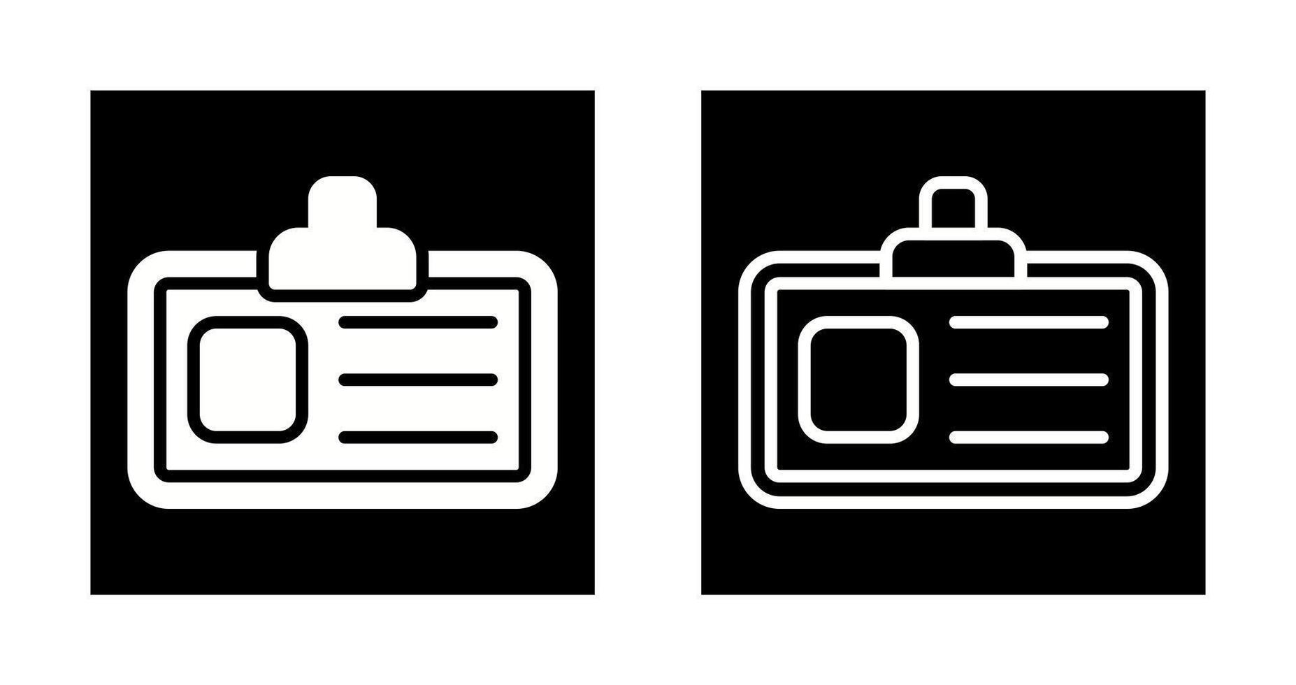 visitekaartje vector pictogram