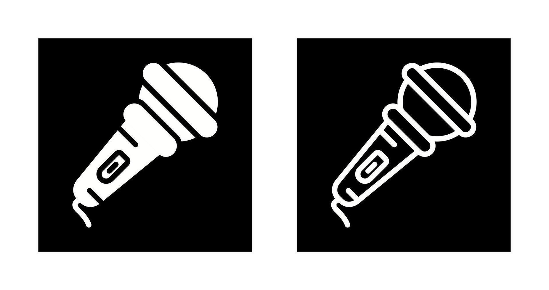 microfoon vector pictogram