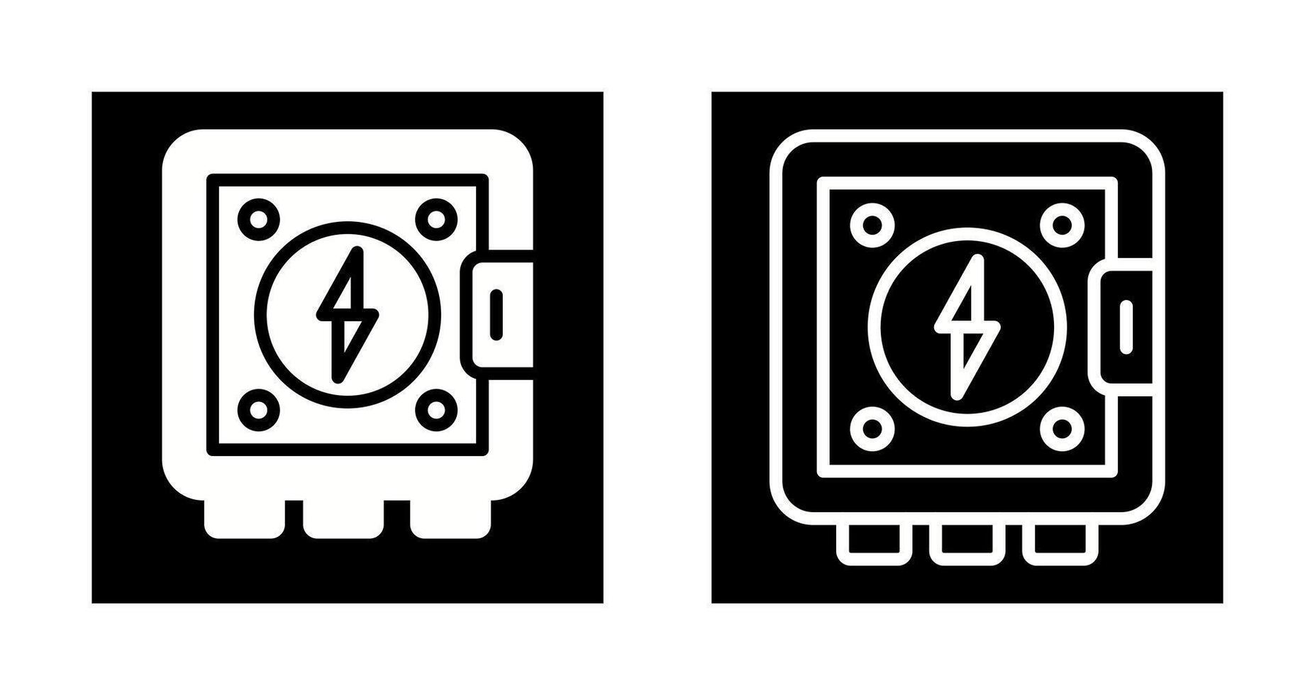 elektrisch paneel vector icoon