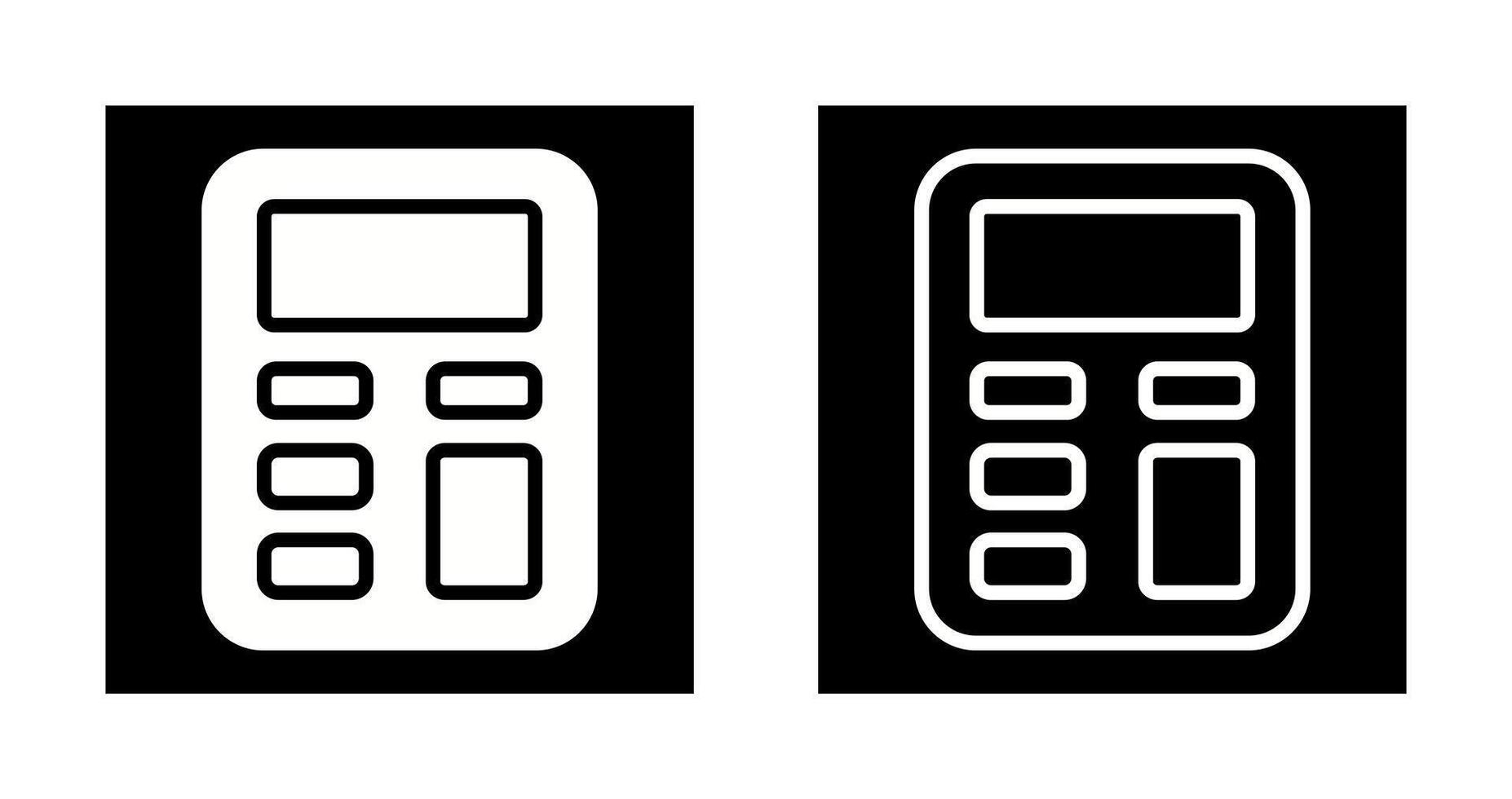 rekenmachine vector pictogram