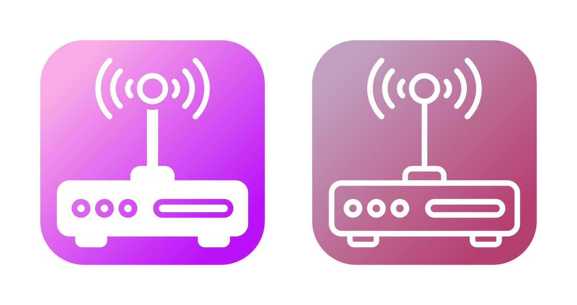 Wifi toegang punt vector icoon