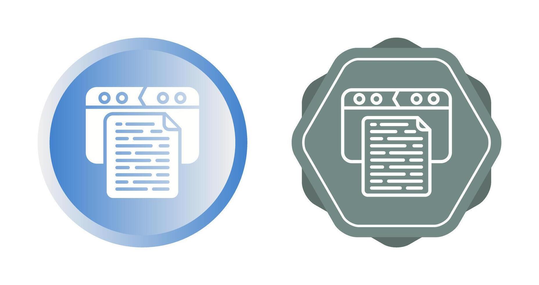 document vector pictogram