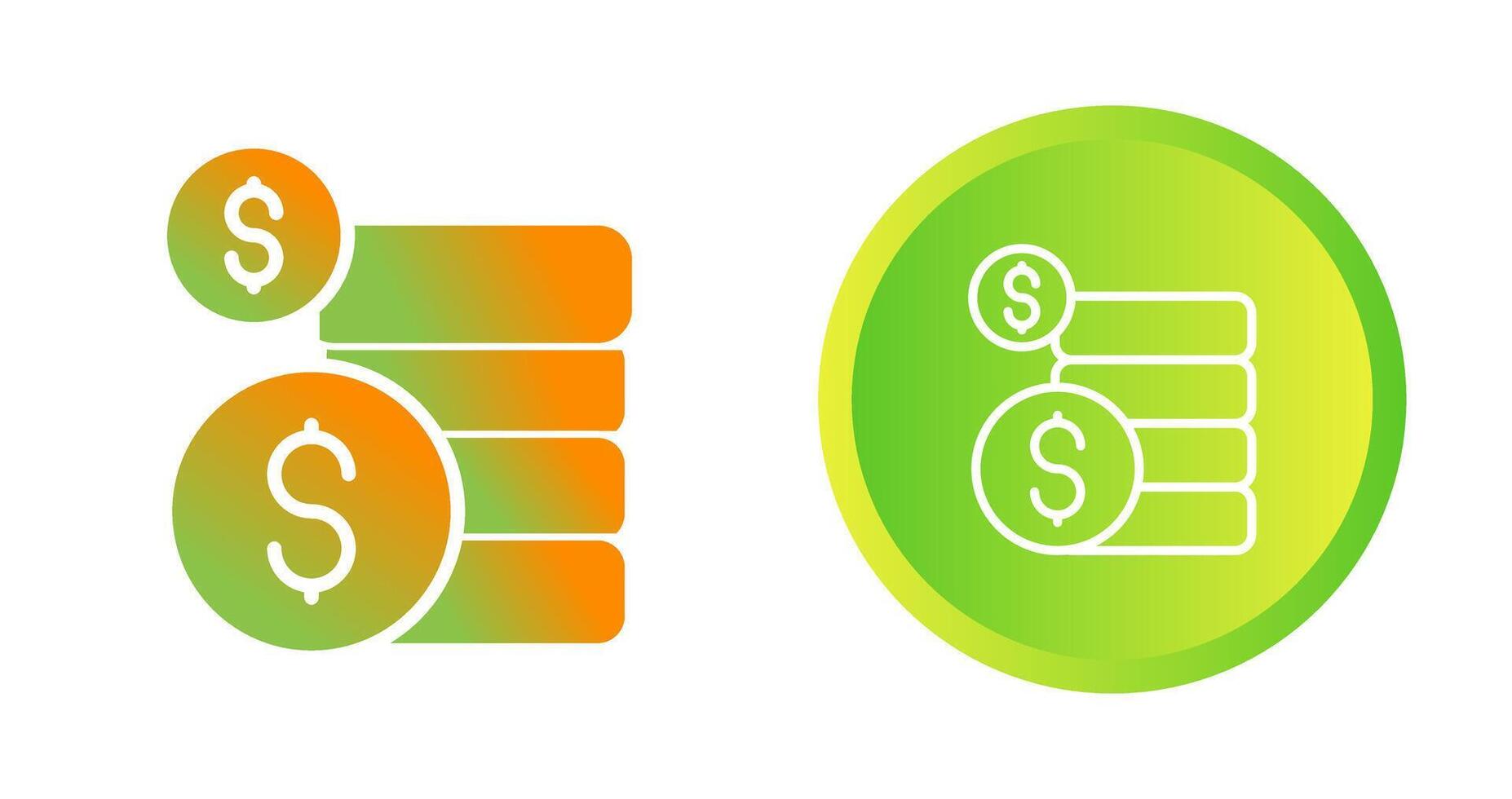 munten vector pictogram