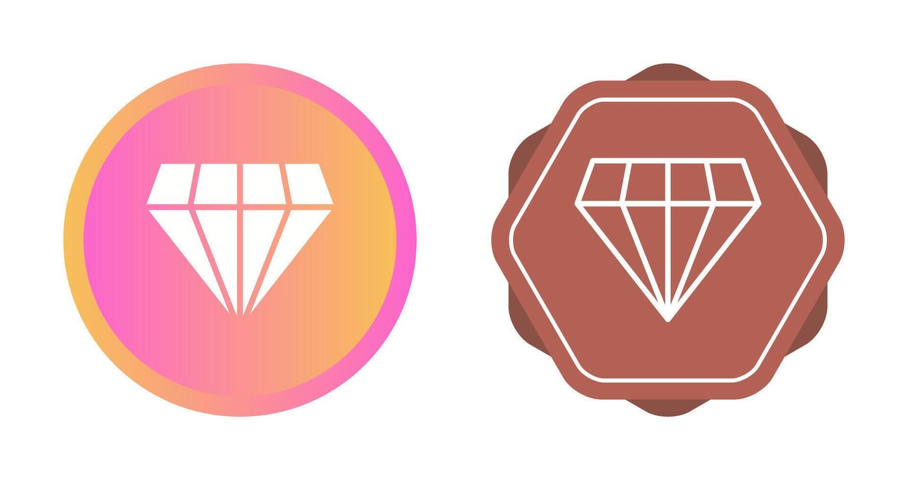 diamant vector pictogram