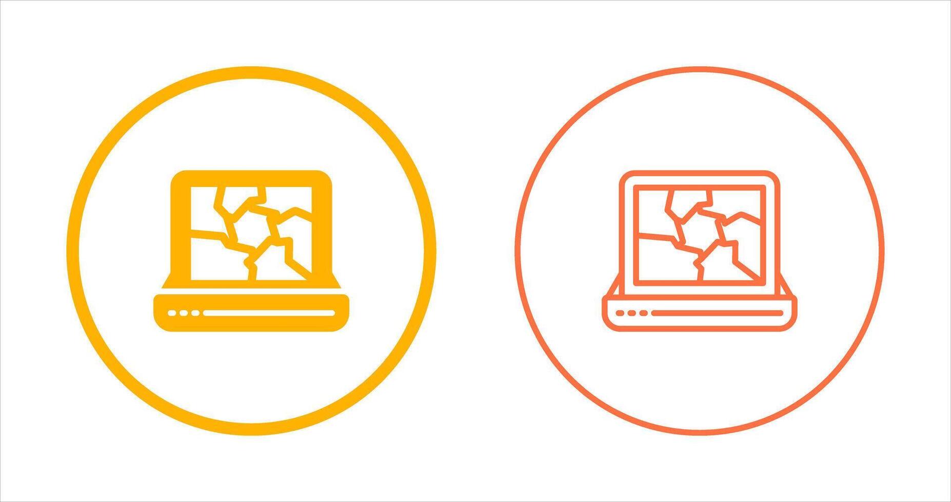 laptop vector pictogram