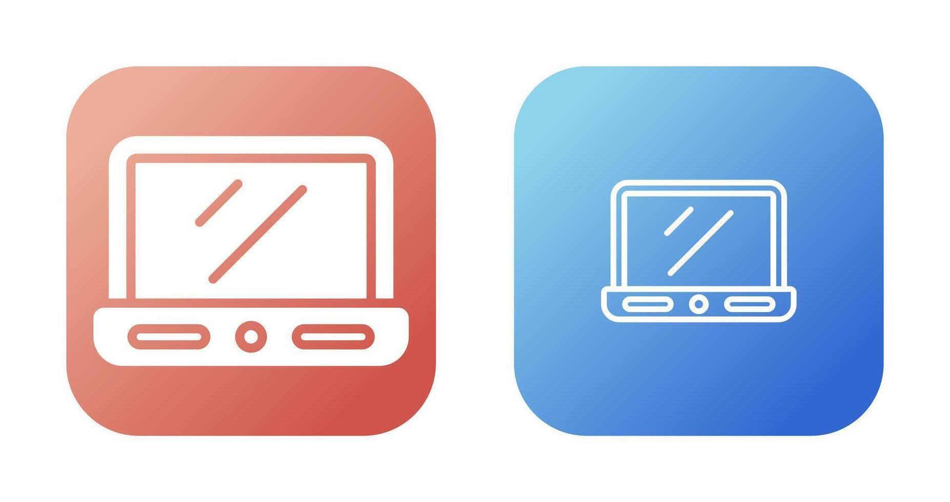 laptop vector pictogram