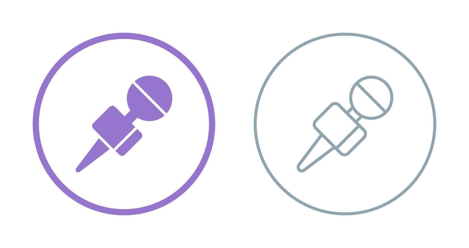 microfoon vector pictogram