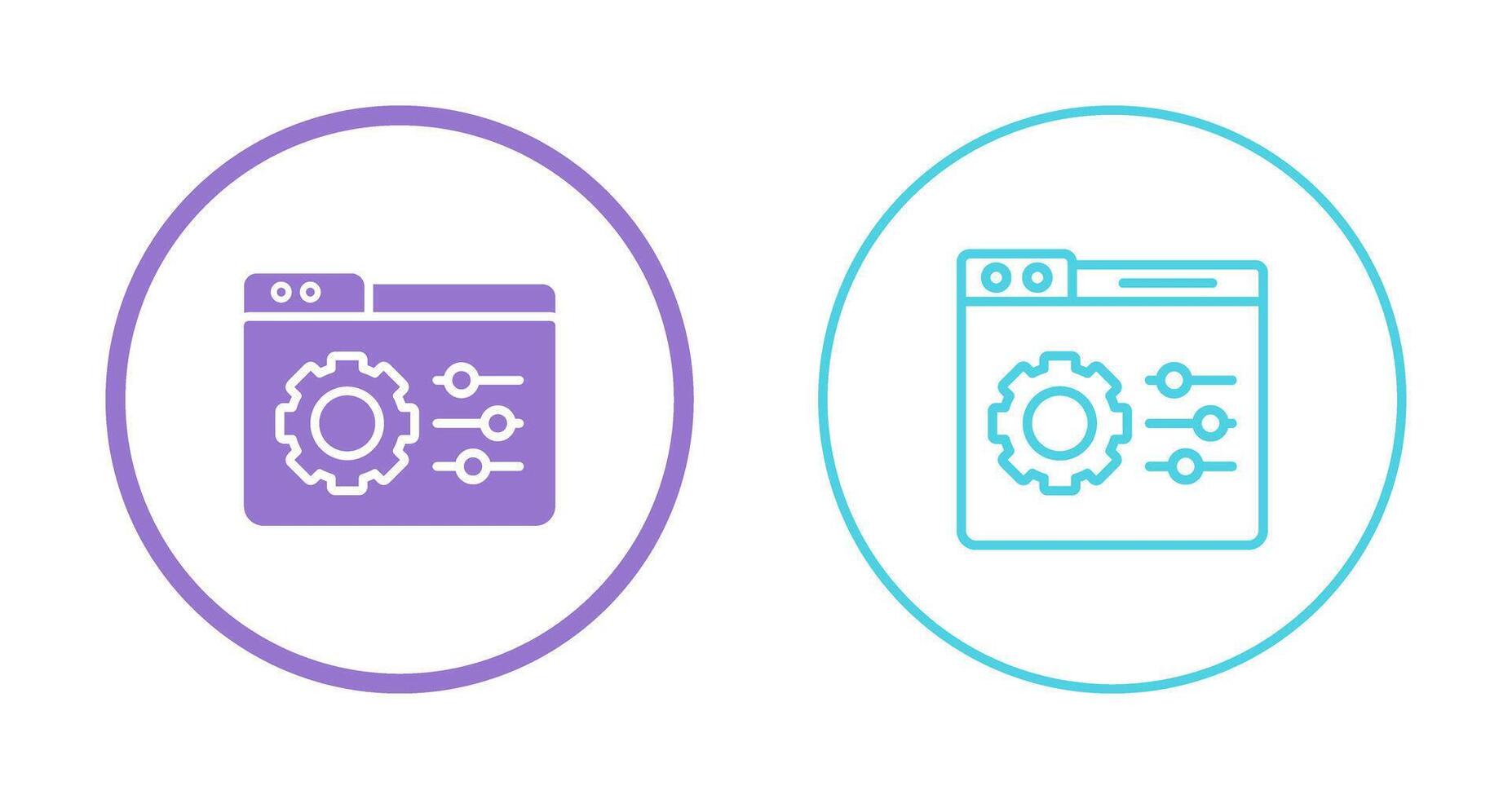 bedieningspaneel vector pictogram