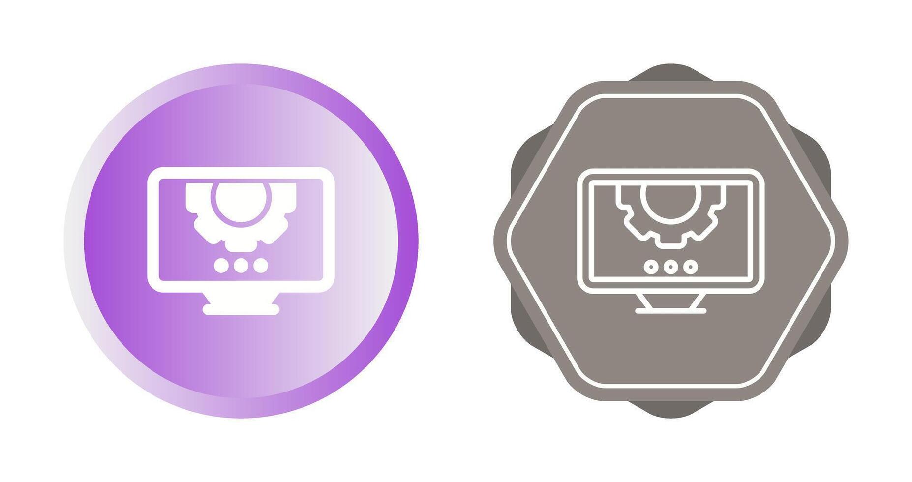 instellingen vector pictogram