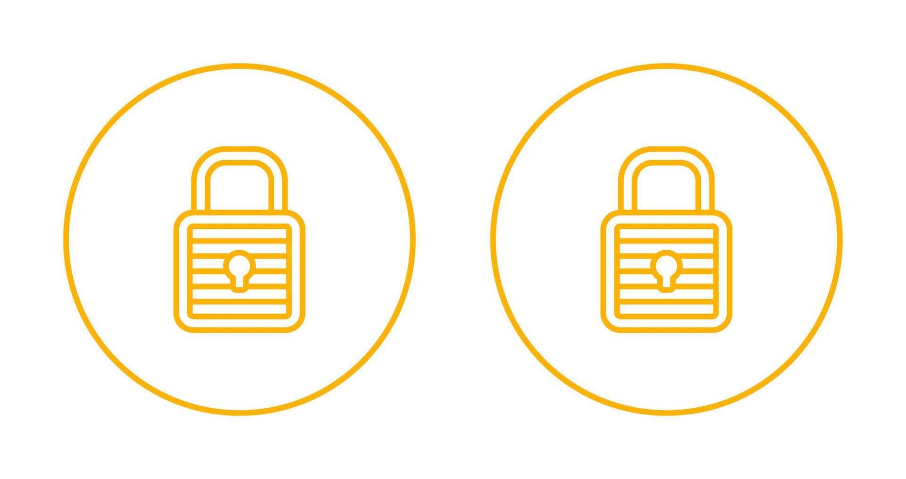 hangslot vector pictogram