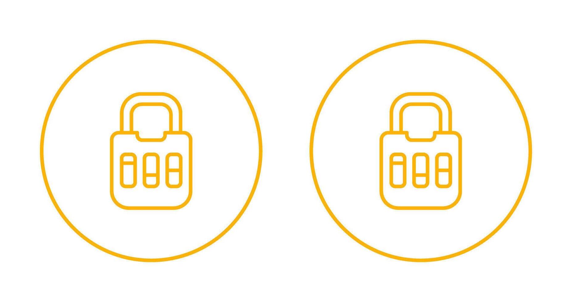 hangslot vector pictogram