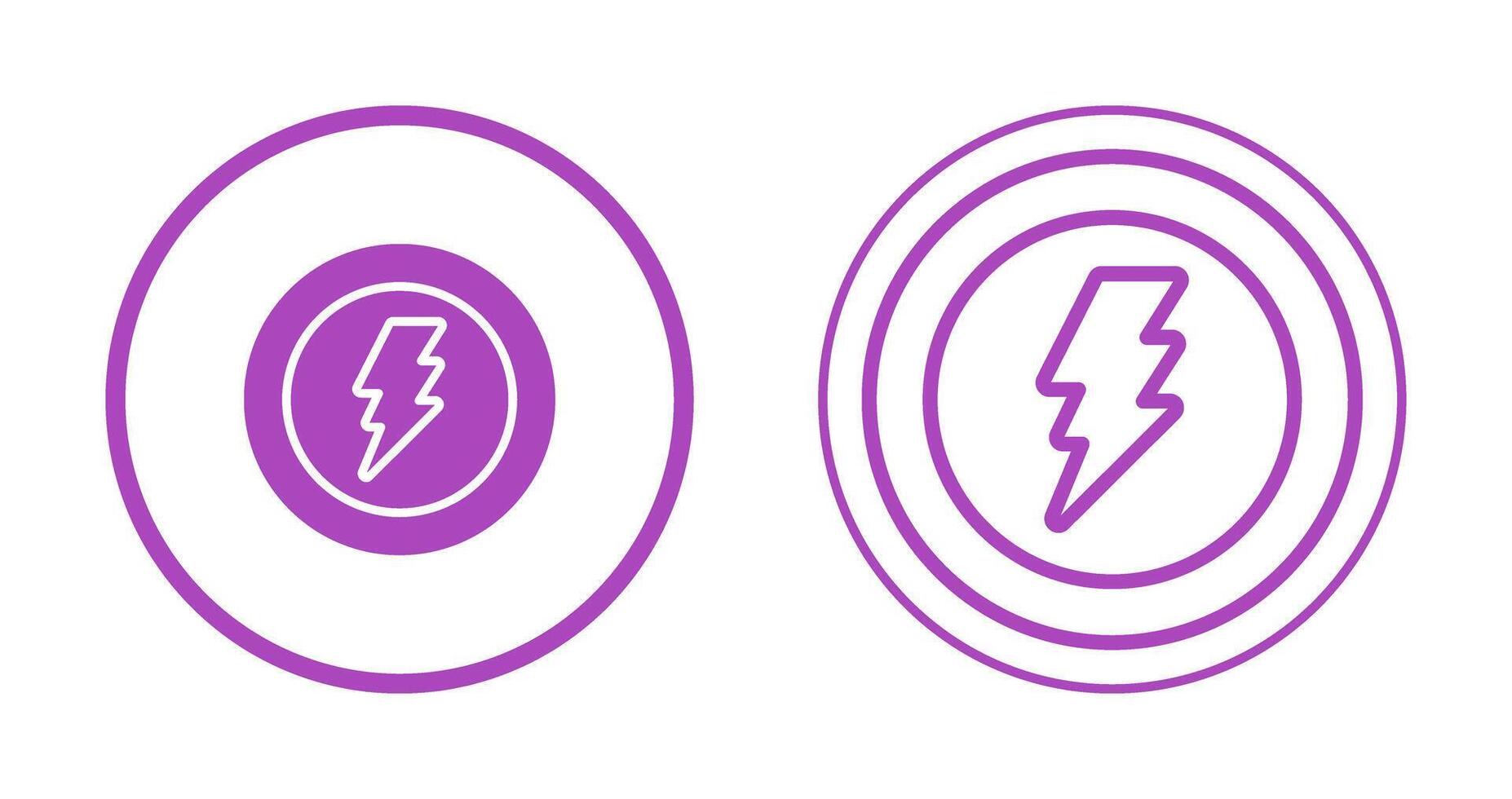 bliksemschicht vector pictogram