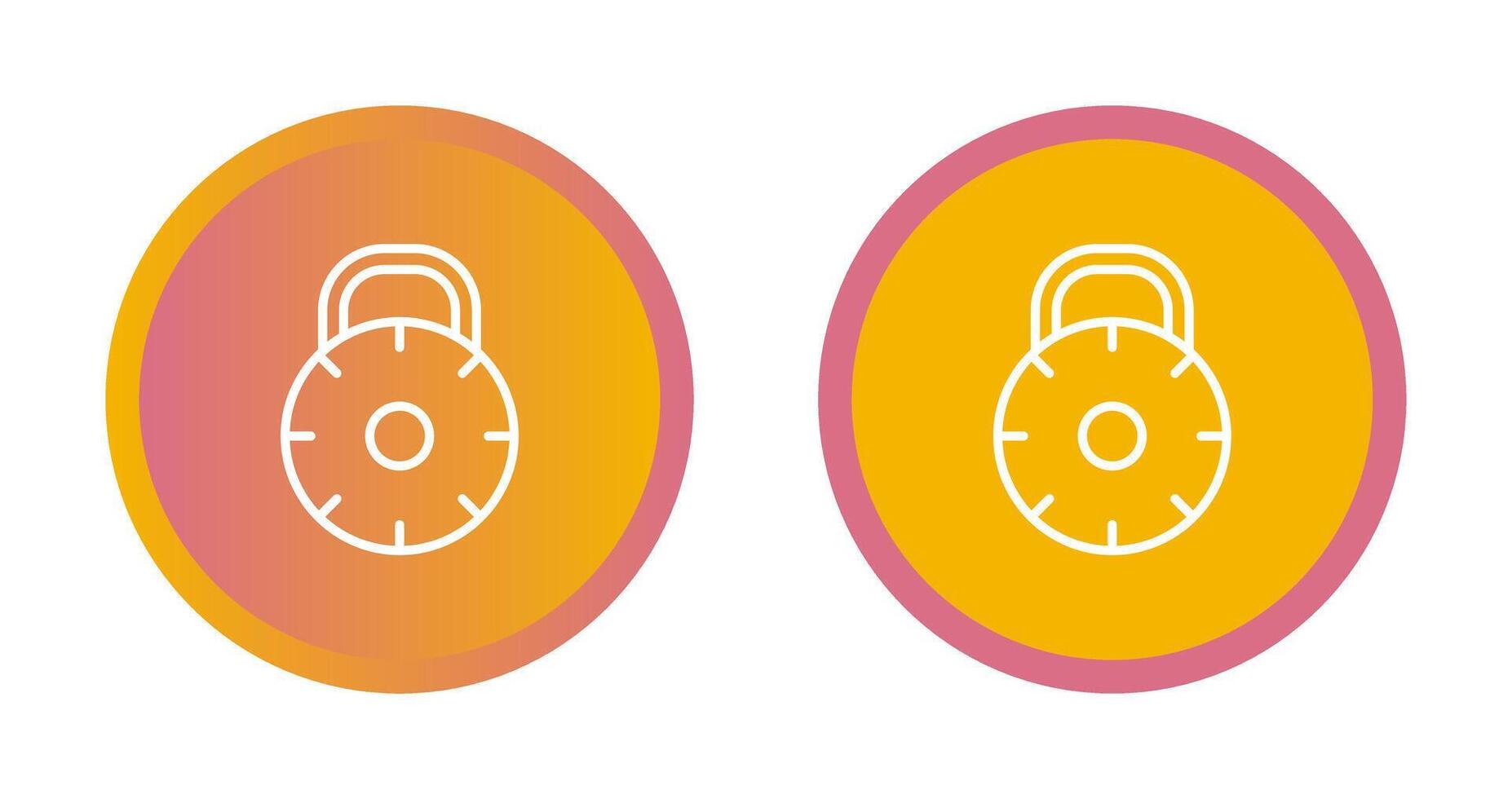 hangslot vector pictogram