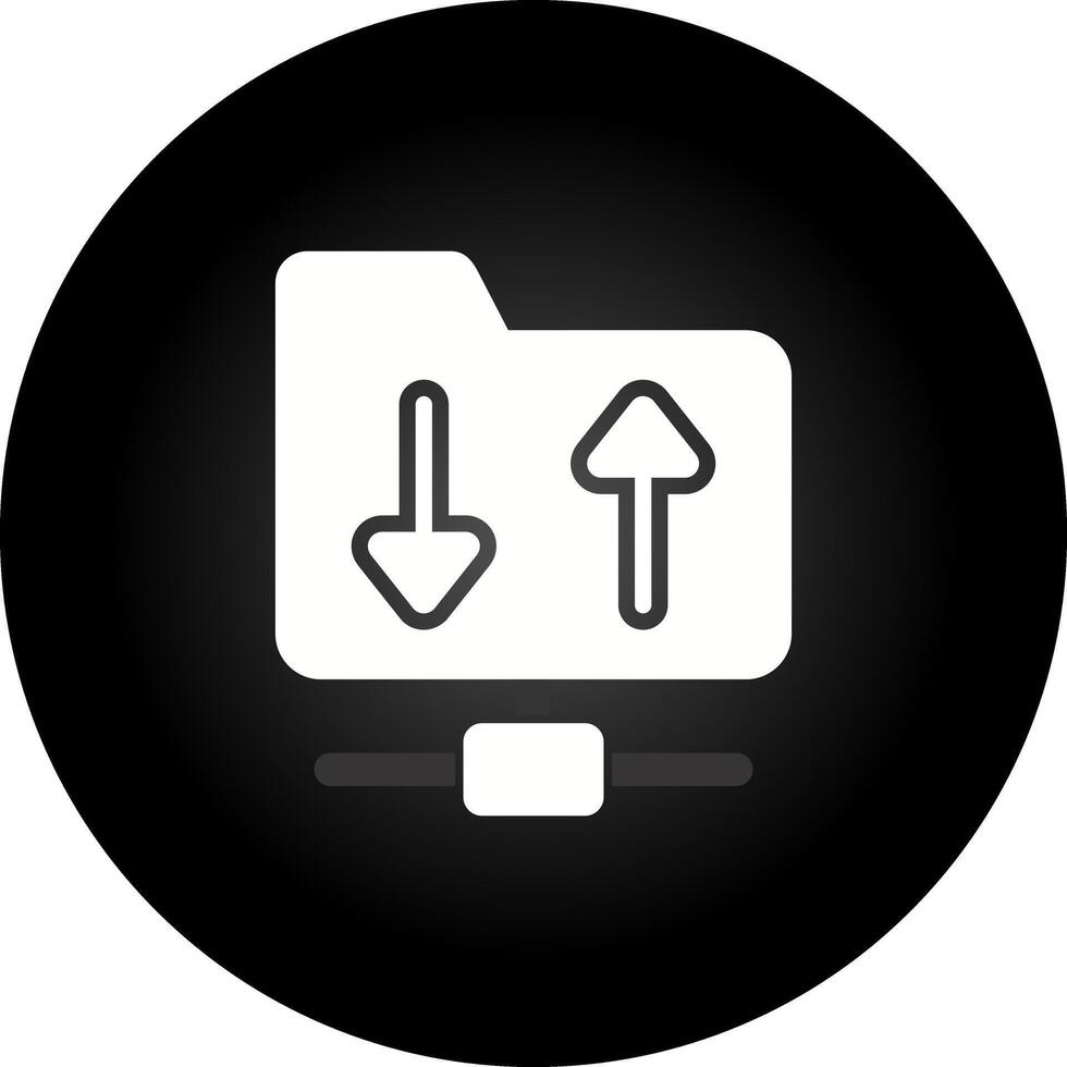 ftp hosting vector icoon