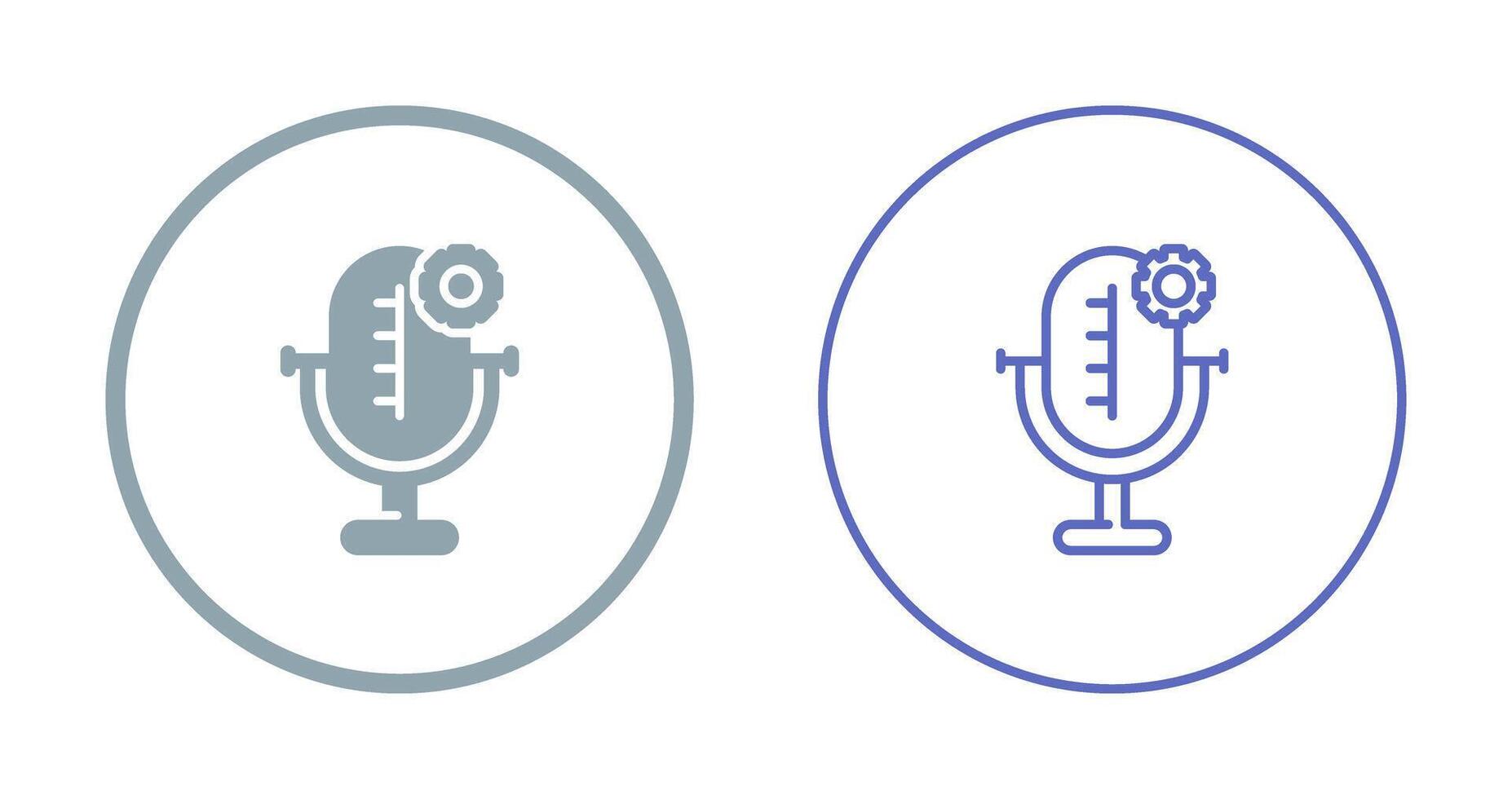 microfoon vector pictogram