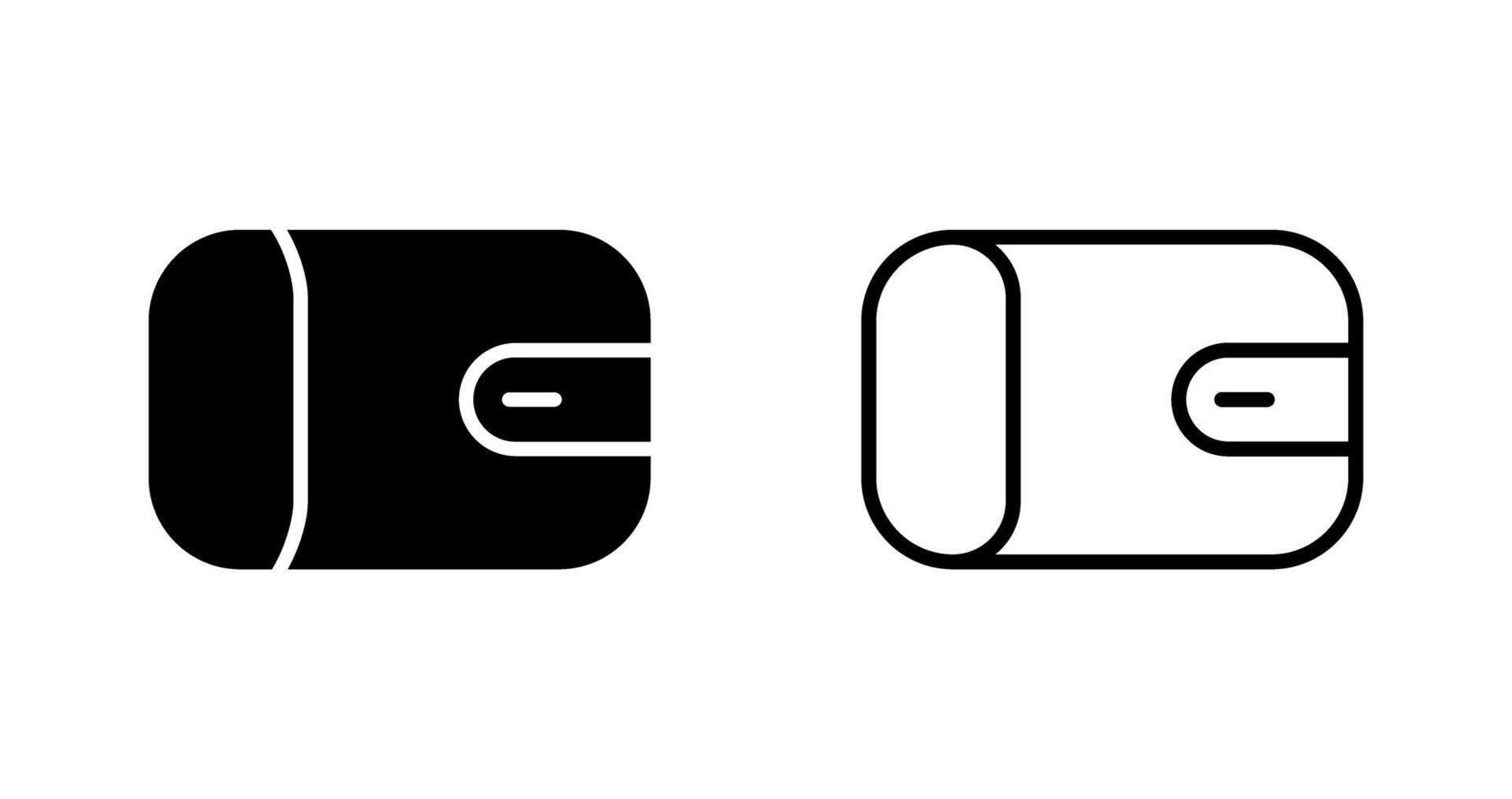 portemonnee vector pictogram