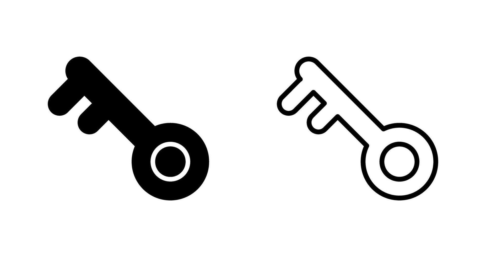 sleutel vector pictogram