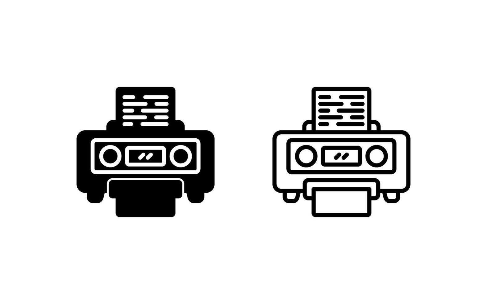 printer vector pictogram