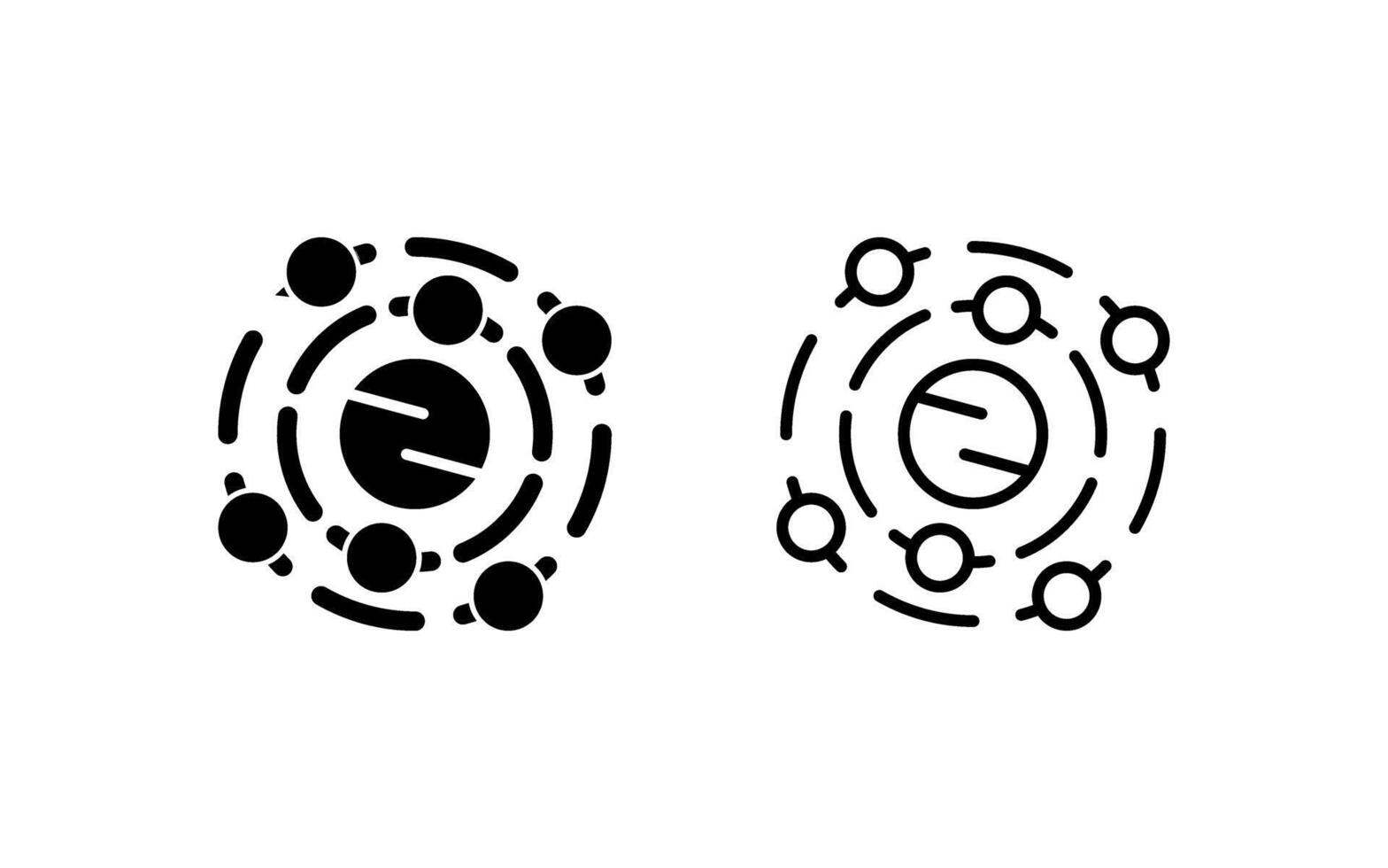 zonne- systeem vector icoon