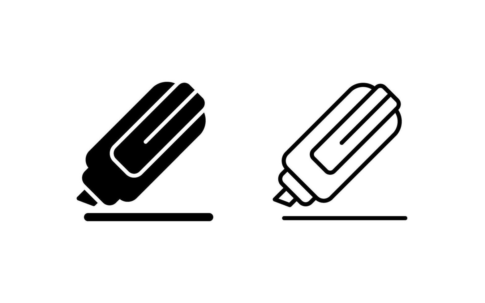 markeerstift vector pictogram