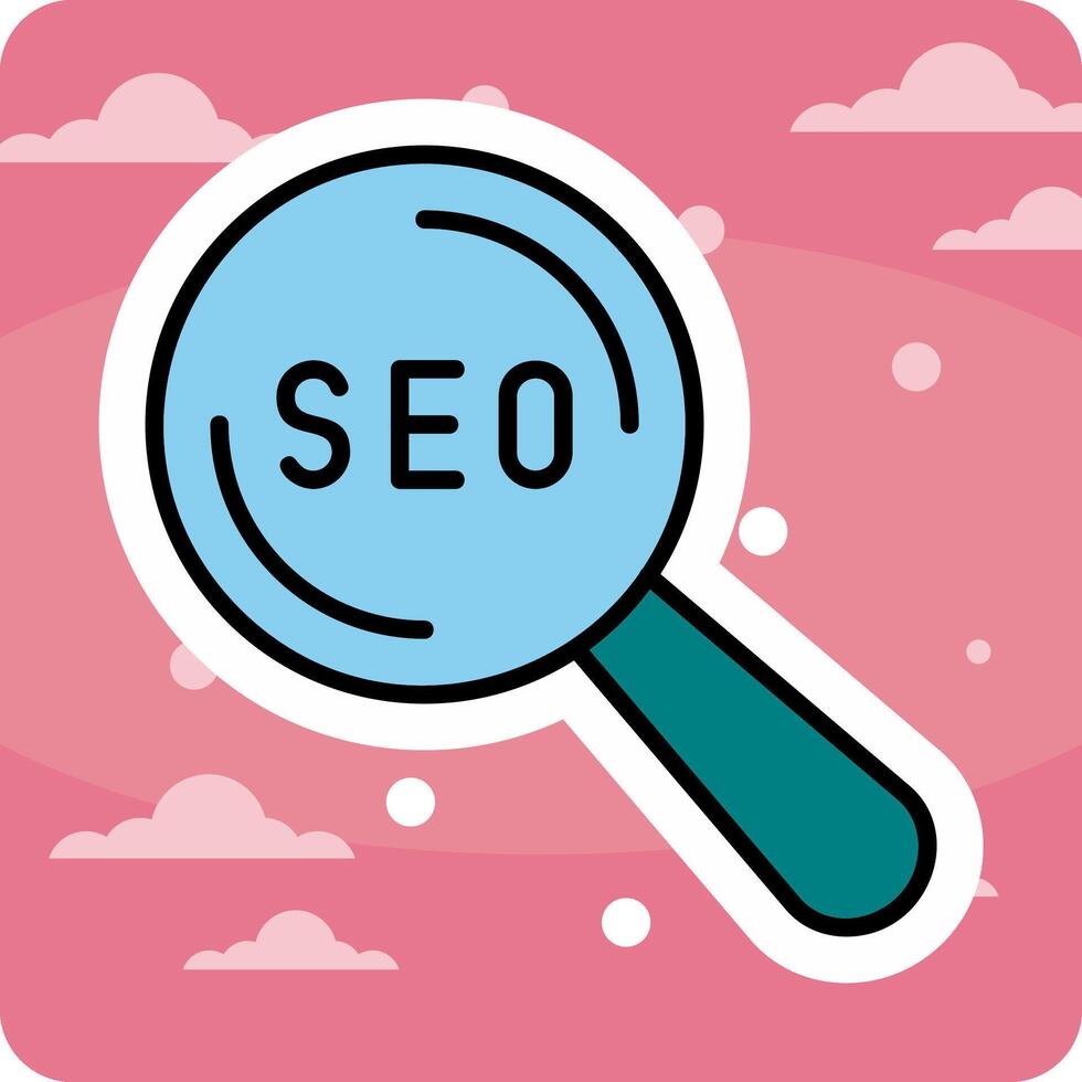 seo vector icoon