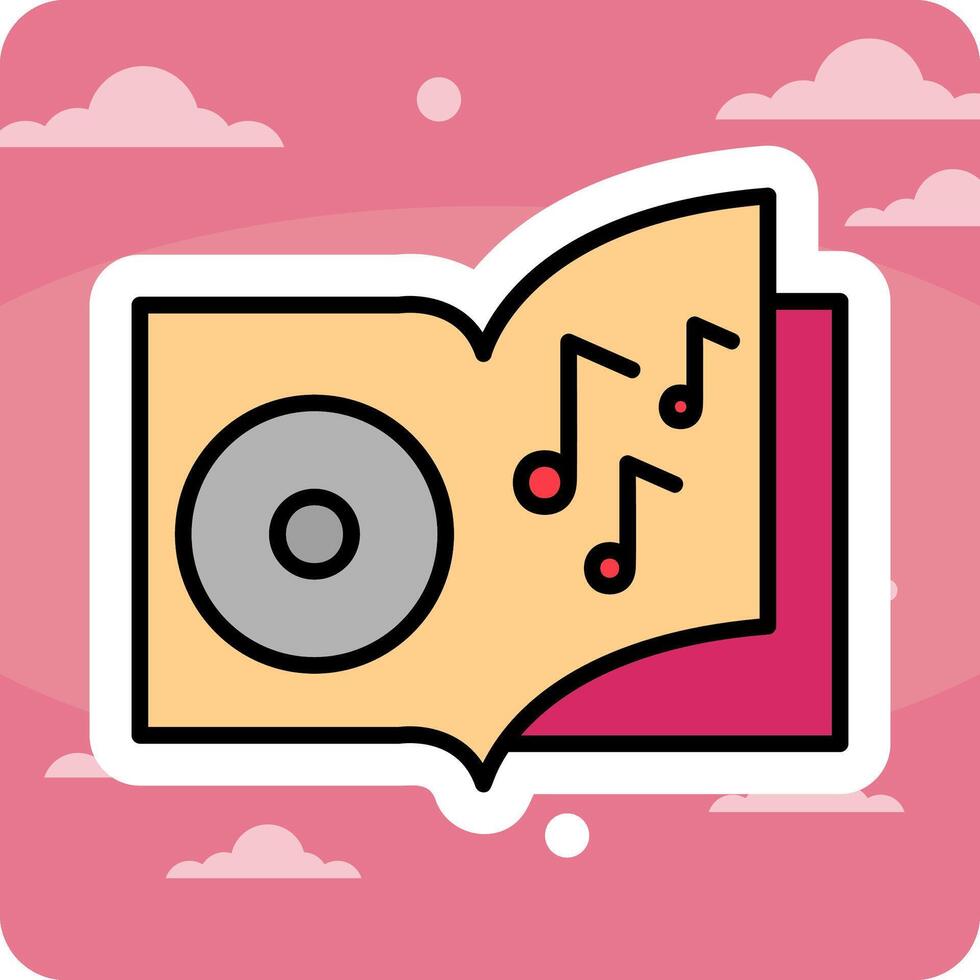 audioboek vector icoon