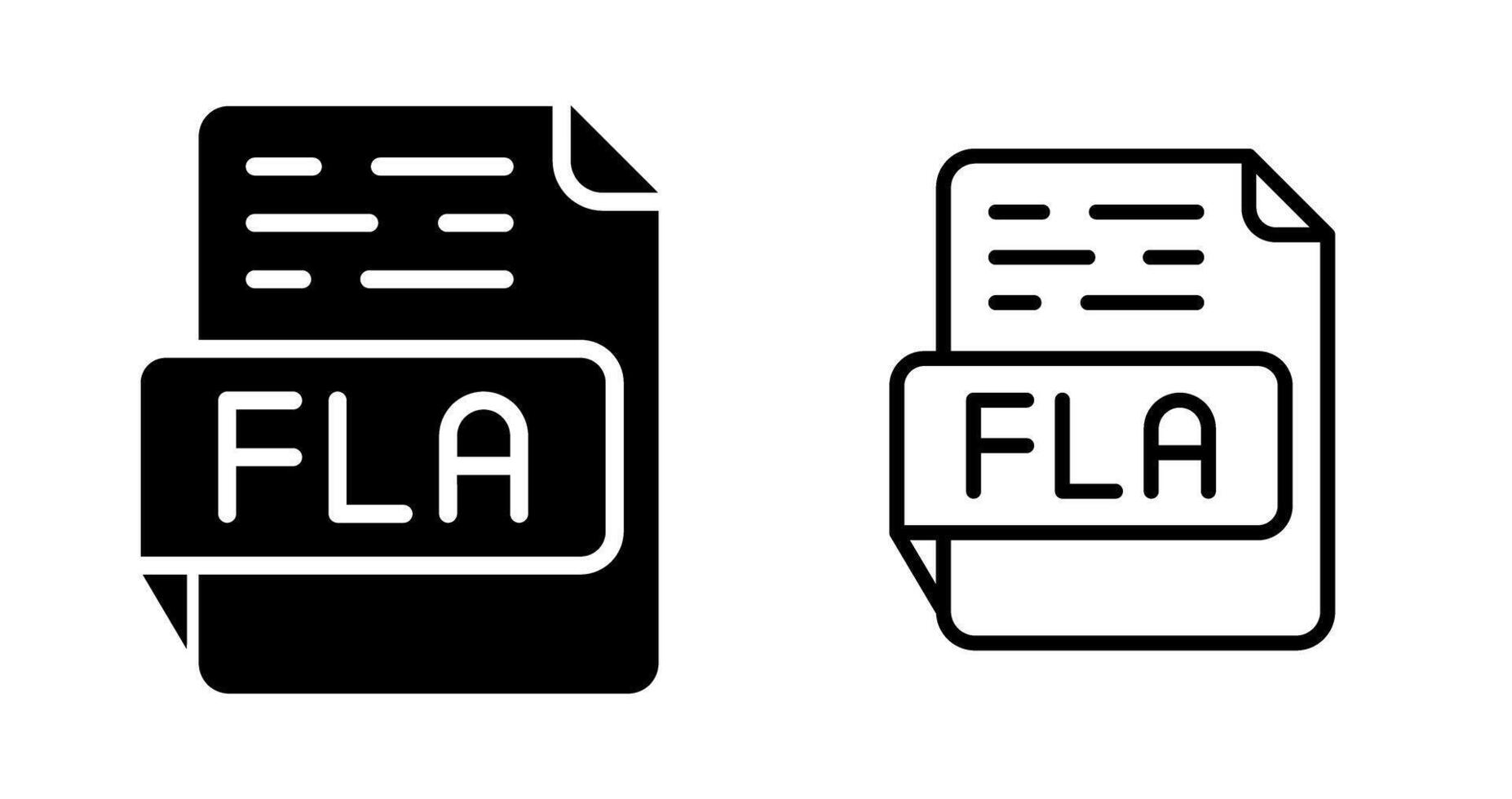 fla vector icoon