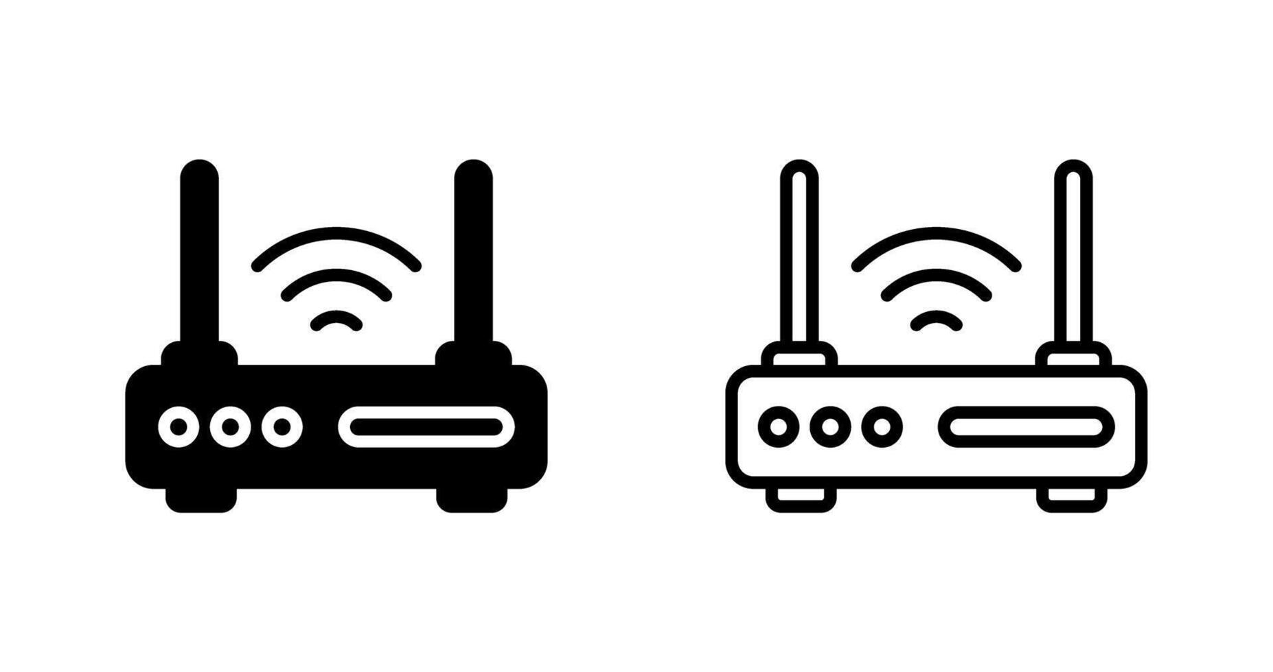 router vector pictogram