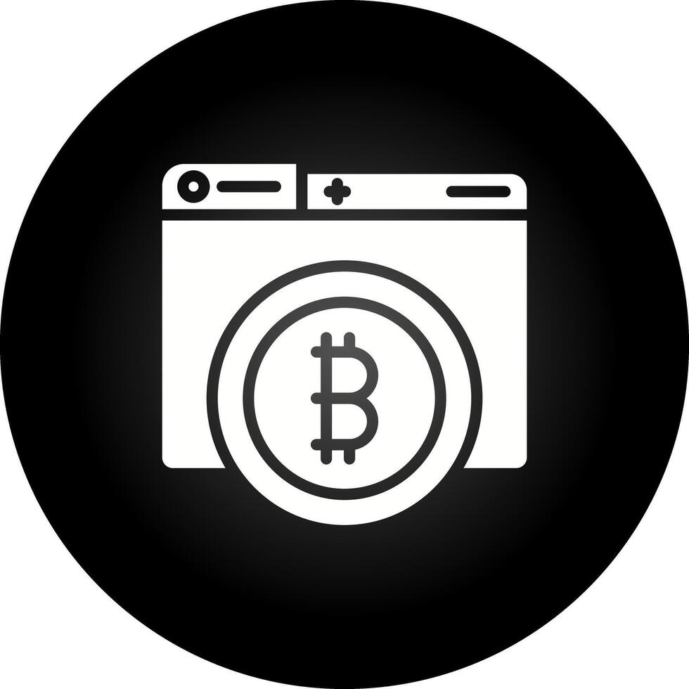 bitcoin vector pictogram