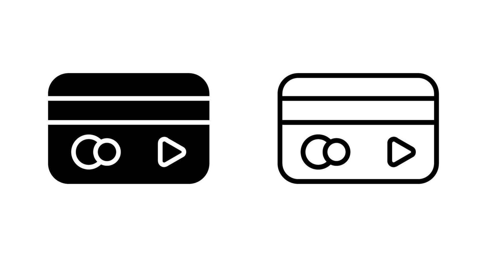 creditcard vector pictogram