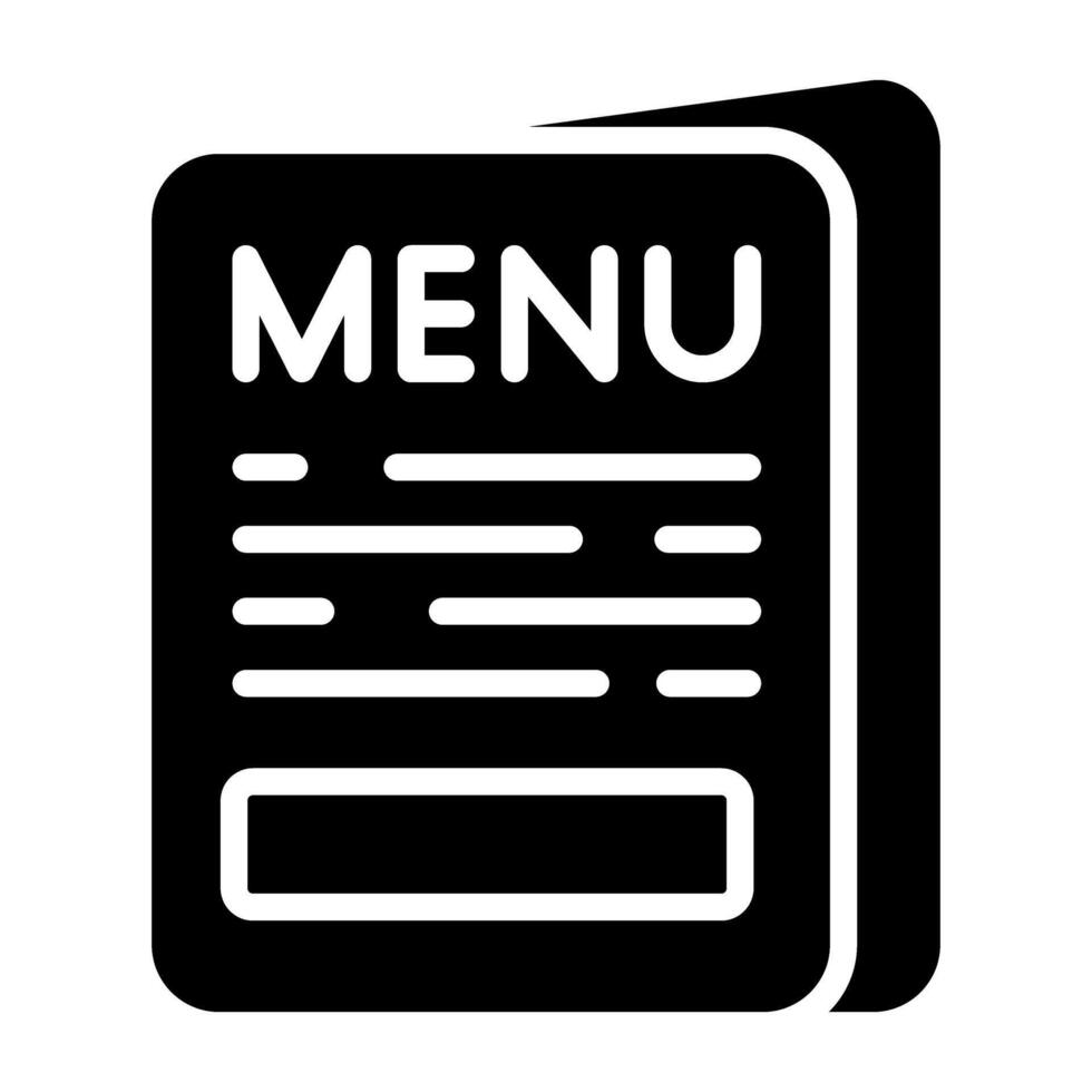 menu vector icoon