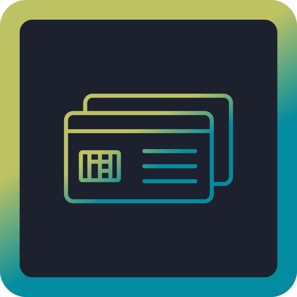 creditcard vector pictogram