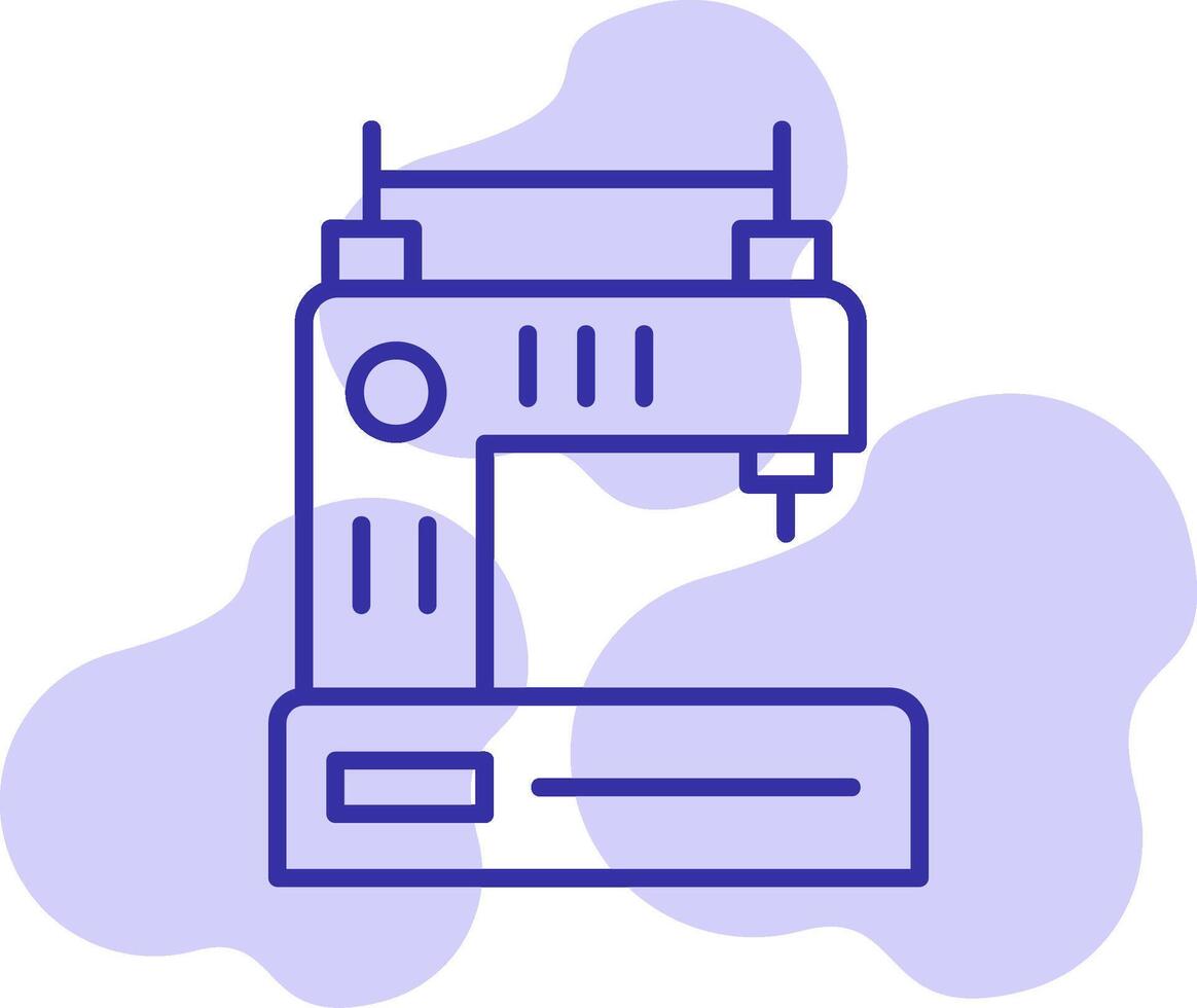 naaimachine vector pictogram