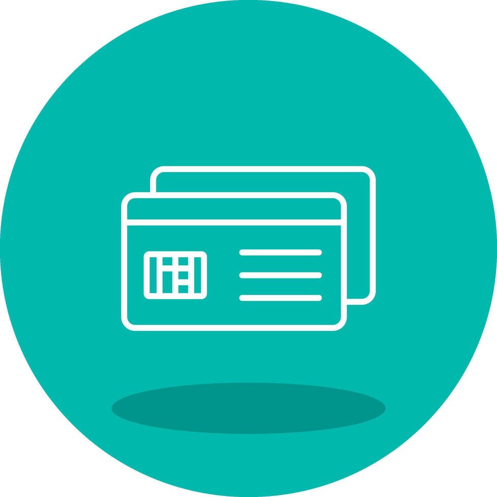 creditcard vector pictogram