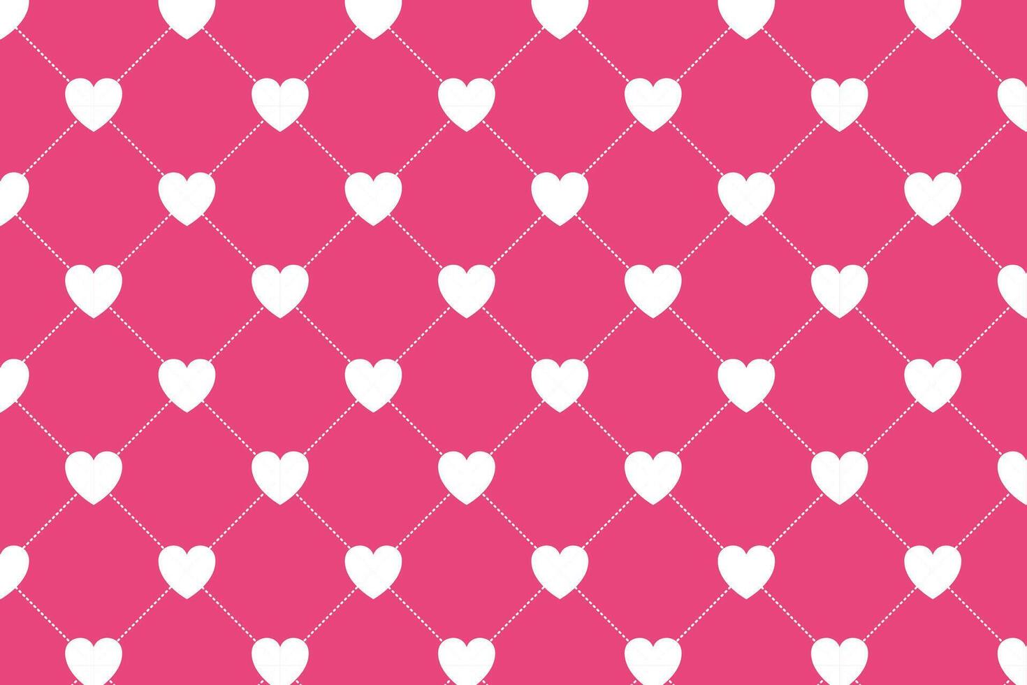vector liefde hart patroon, vector hand- getrokken Valentijnsdag dag patroon, Valentijnsdag dag achtergrond.