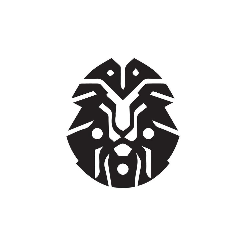 leeuw logo ontwerp vector sjabloon, logo mascotte