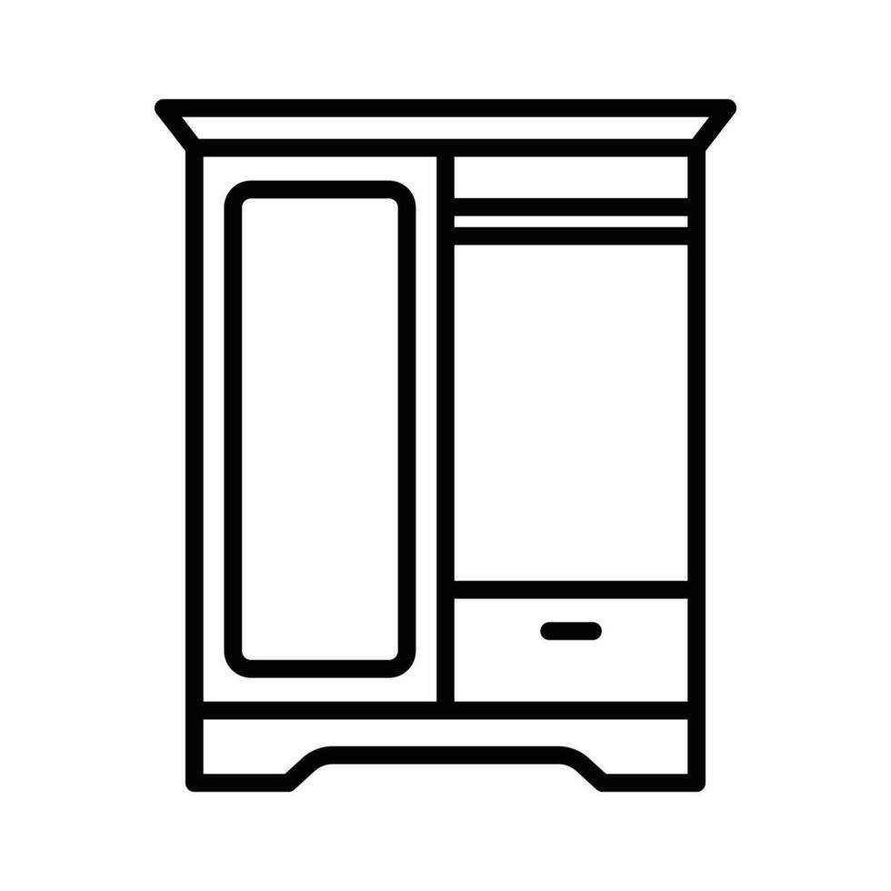 garderobe icoon vector ontwerp sjabloon in wit achtergrond