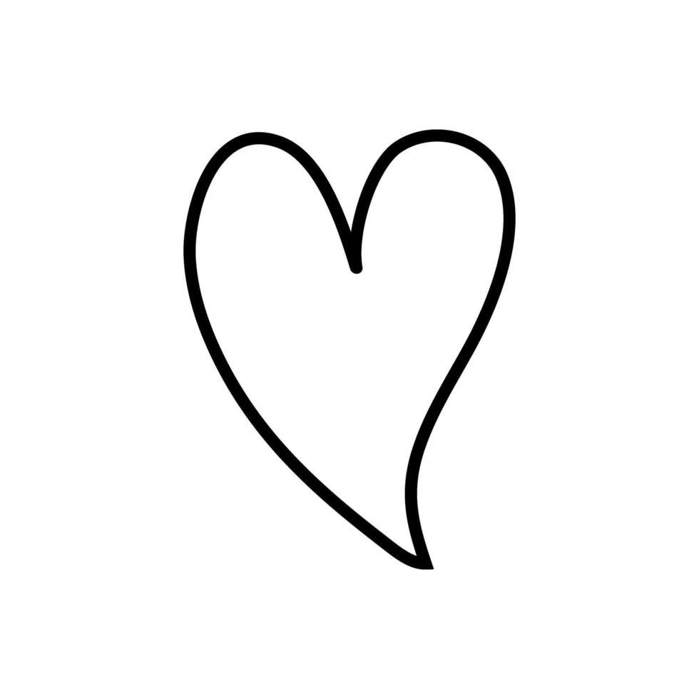 hart icoon vector. liefde illustratie teken. romance symbool. vector