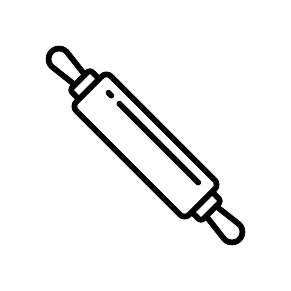rollend pin icoon vector ontwerp sjabloon in wit achtergrond