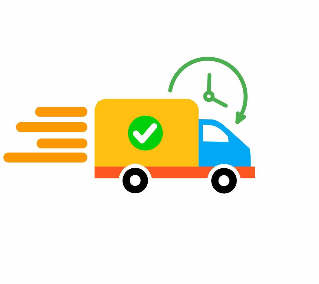 logistiek auto ontwerp vector