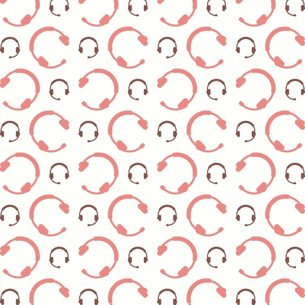 klant Diensten roze herhalen modieus patroon mooi vector illustratie achtergrond