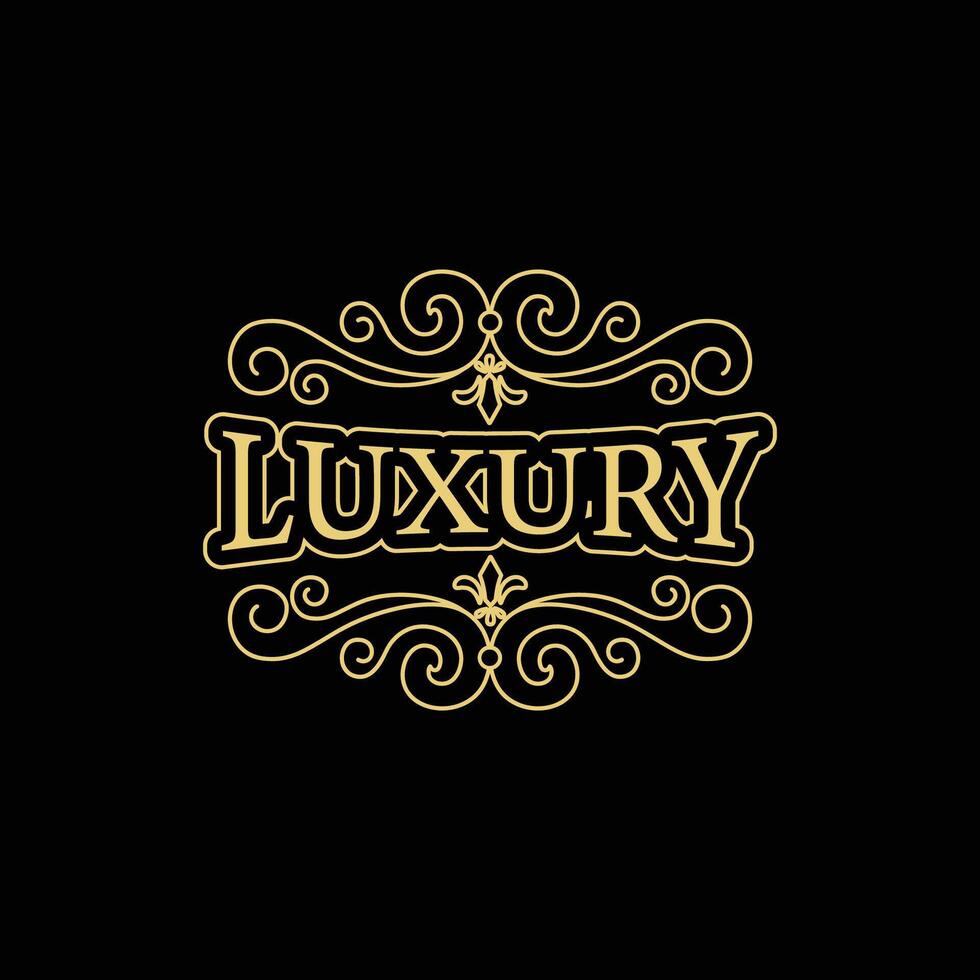 sier- Koninklijk luxe logo sjabloon vector