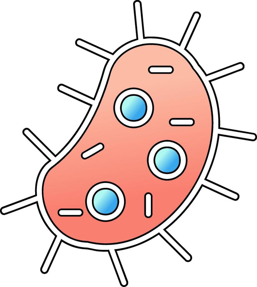 amoebe vector icoon