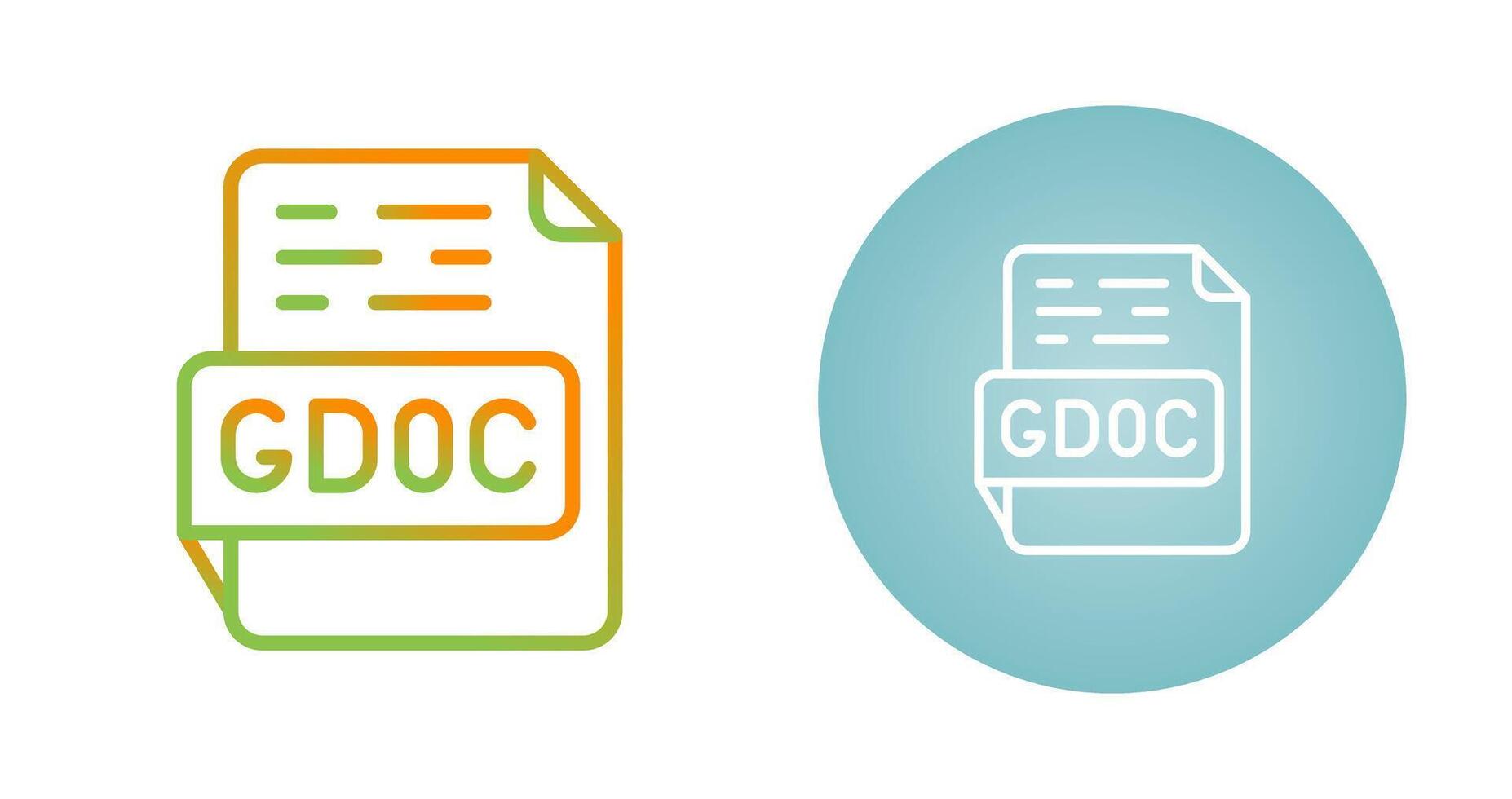 gdoc vector icoon