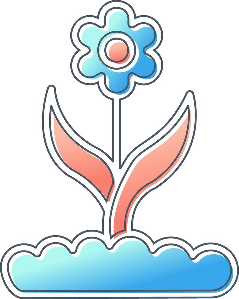 bloem bloemknoppen vector icoon
