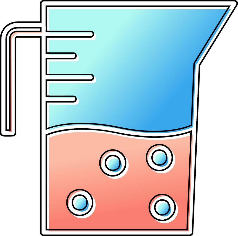 beker vector pictogram